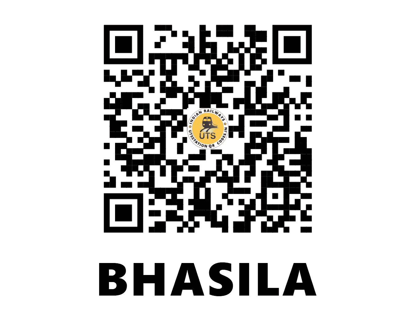 UTS QR Code for BHASILA - BSLA (ER - WEST BENGAL)